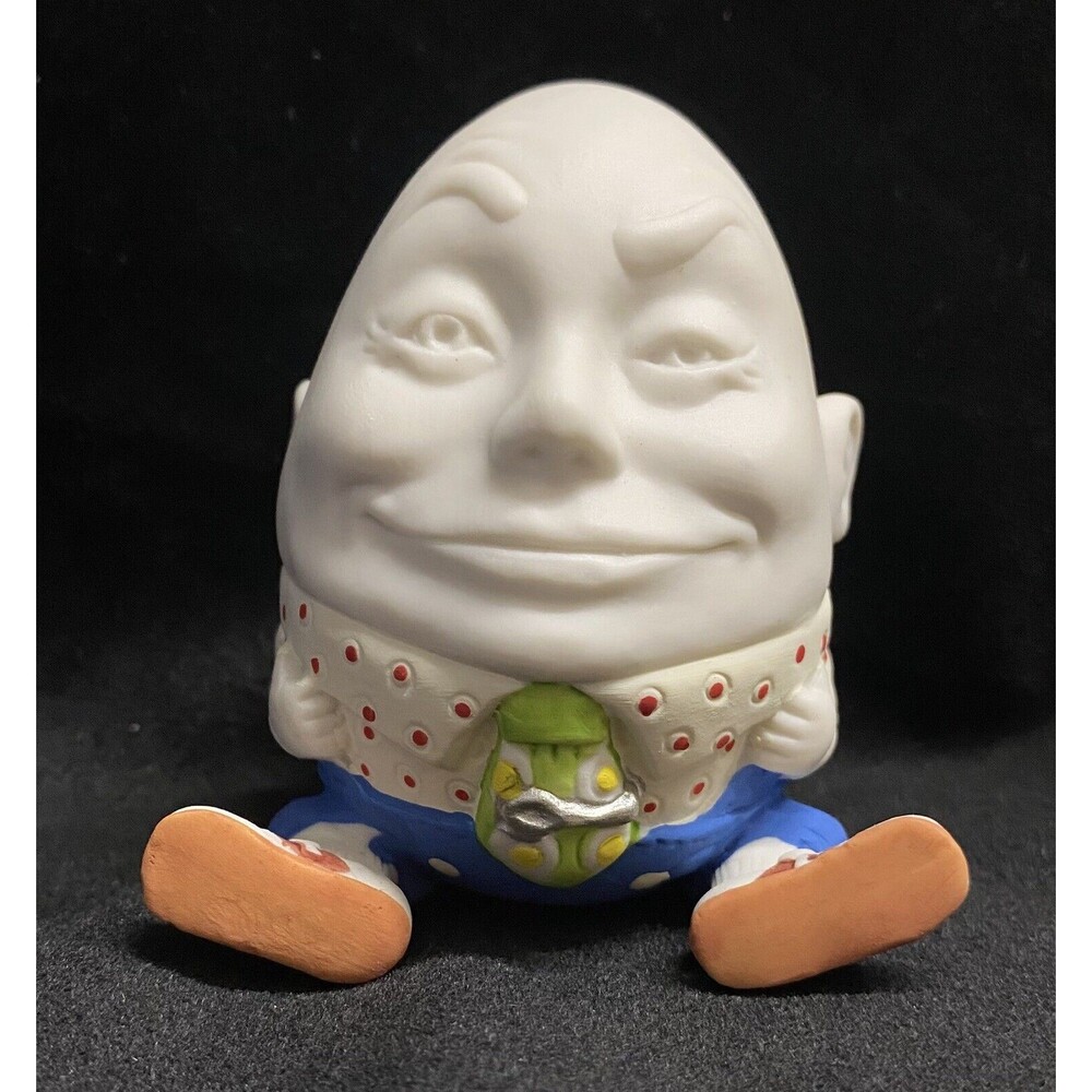 Vtg Humpty Dumpty Shelf Sitter 3”h NOS Dept. 56 Anthropomorphic Decor Egg Figure